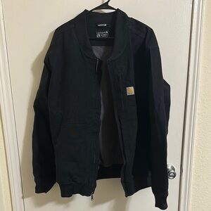Carhartt Rugged Flex Heavyweight Relaxed Fit Black Jacket